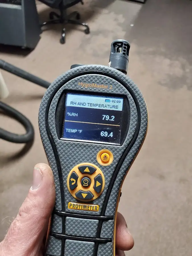 Moisture meter humidity assessment for Fire & Smoke Damage Restoration in Starke